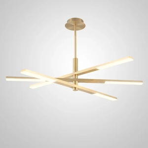 Изображение Подвесная Люстра Orton На 3 D96 Gold By Imperiumloft