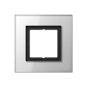 Изображение Рамка на 1 пост LS plus стекло белое LSP981GLWW Jung