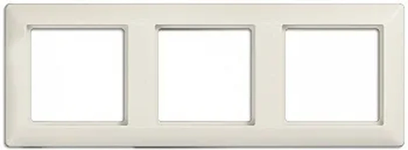 Изображение Рамка на 3 поста, горизонтальная/вертикальная Jung AS 500, слоновая кость AS583 AS 500