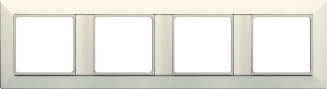 Изображение Рамка на 5 постов Eco Profi белый EP485 Jung
