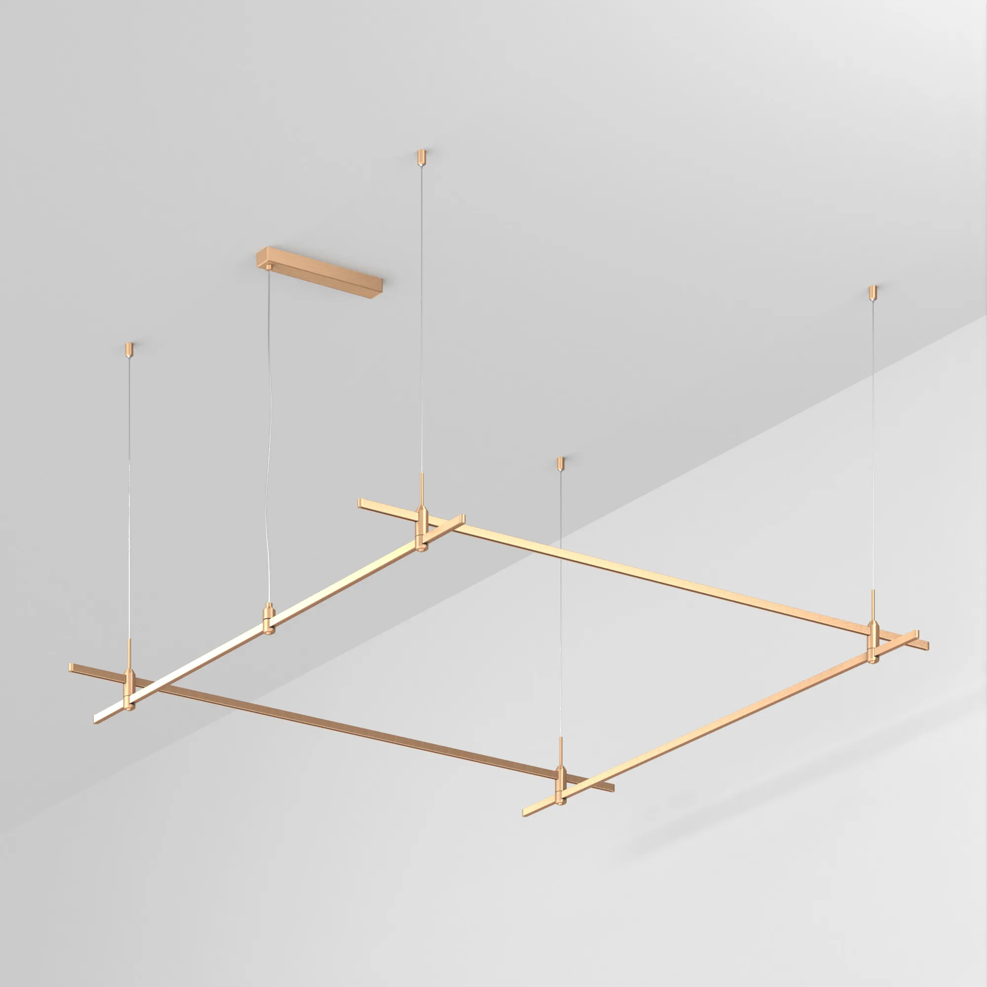 Основание ART-APRIORI-QUADRAT-HANG-3000x3000 (GD) (Arlight, IP20 Металл, 3 года) - Изображение