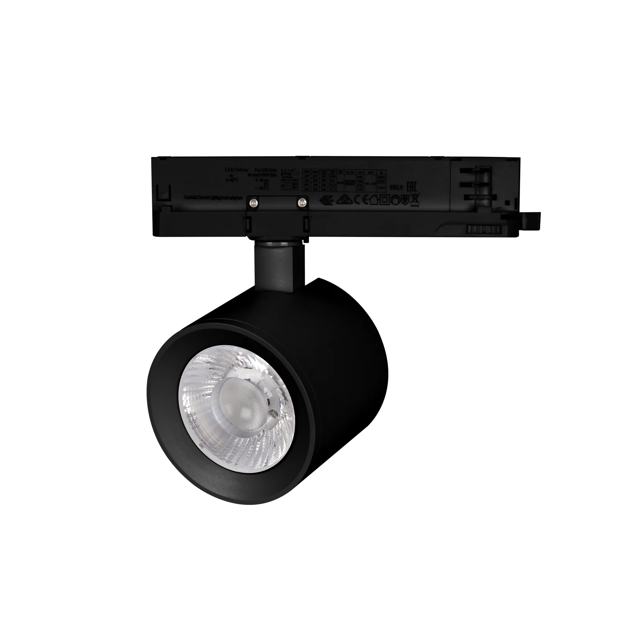 Светильник LGD-NIKA-4TR-R100-20W Warm3000 (BK, 24 deg, 230V, DALI) (Arlight, IP20 Металл, 5 лет) - Изображение