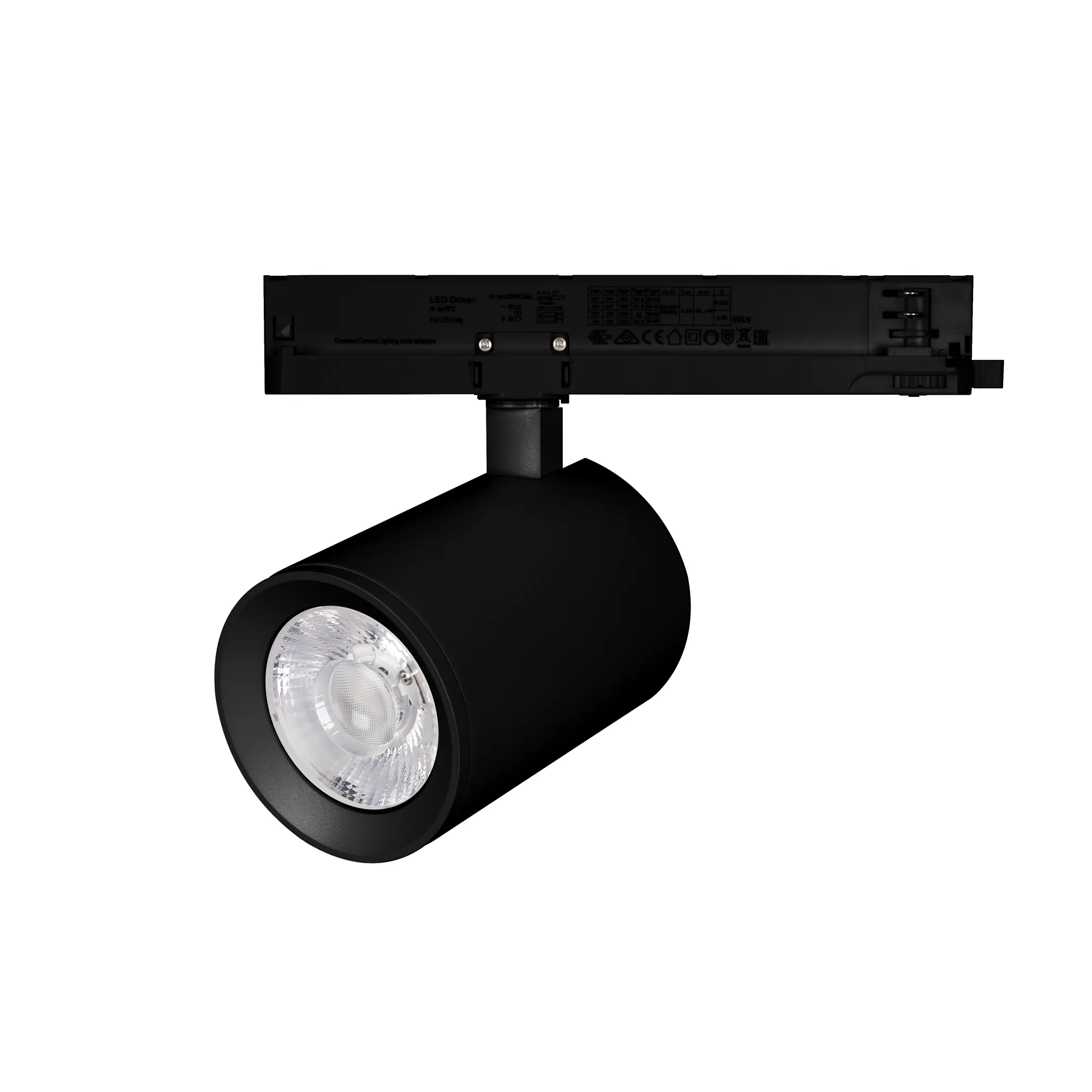 Светильник LGD-NIKA-4TR-R100-30W Warm3000 (BK, 24 deg, 230V, DALI) (Arlight, IP20 Металл, 5 лет) - Изображение