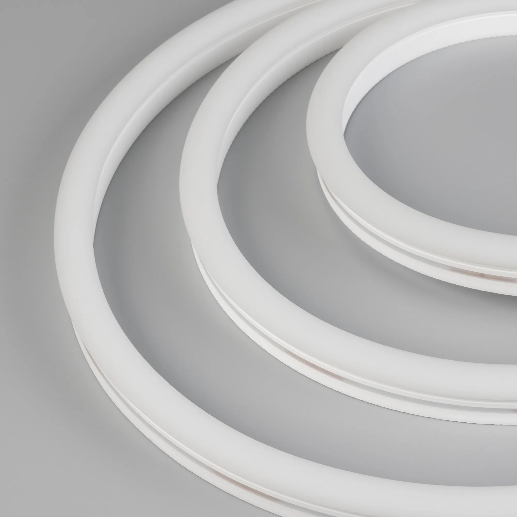 Лента герметичная WAVE-SIDE-A120-12x25mm 230V Warm3000 (12 W/m, IP67, 50m, wire x2) (Arlight, Грибовидная форма) - Изображение