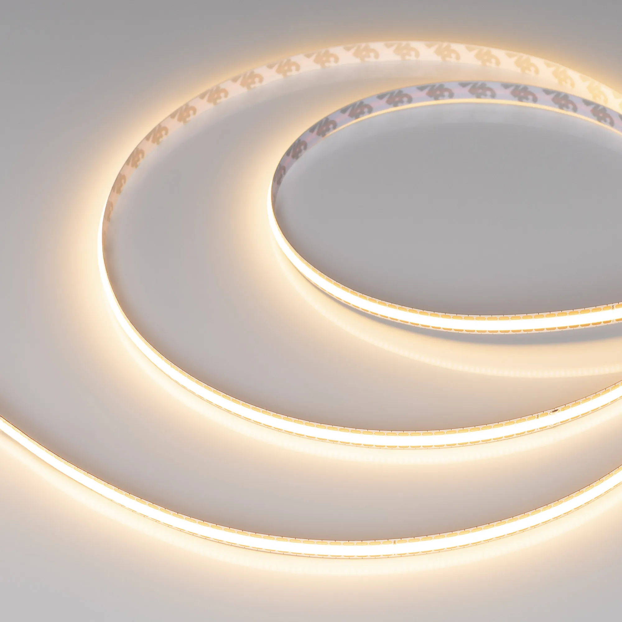 Лента COB-X544-8mm 24V Warm3000 (11 W/m, IP20, 5m, FreeCut) (Arlight, Свободная резка) - Изображение