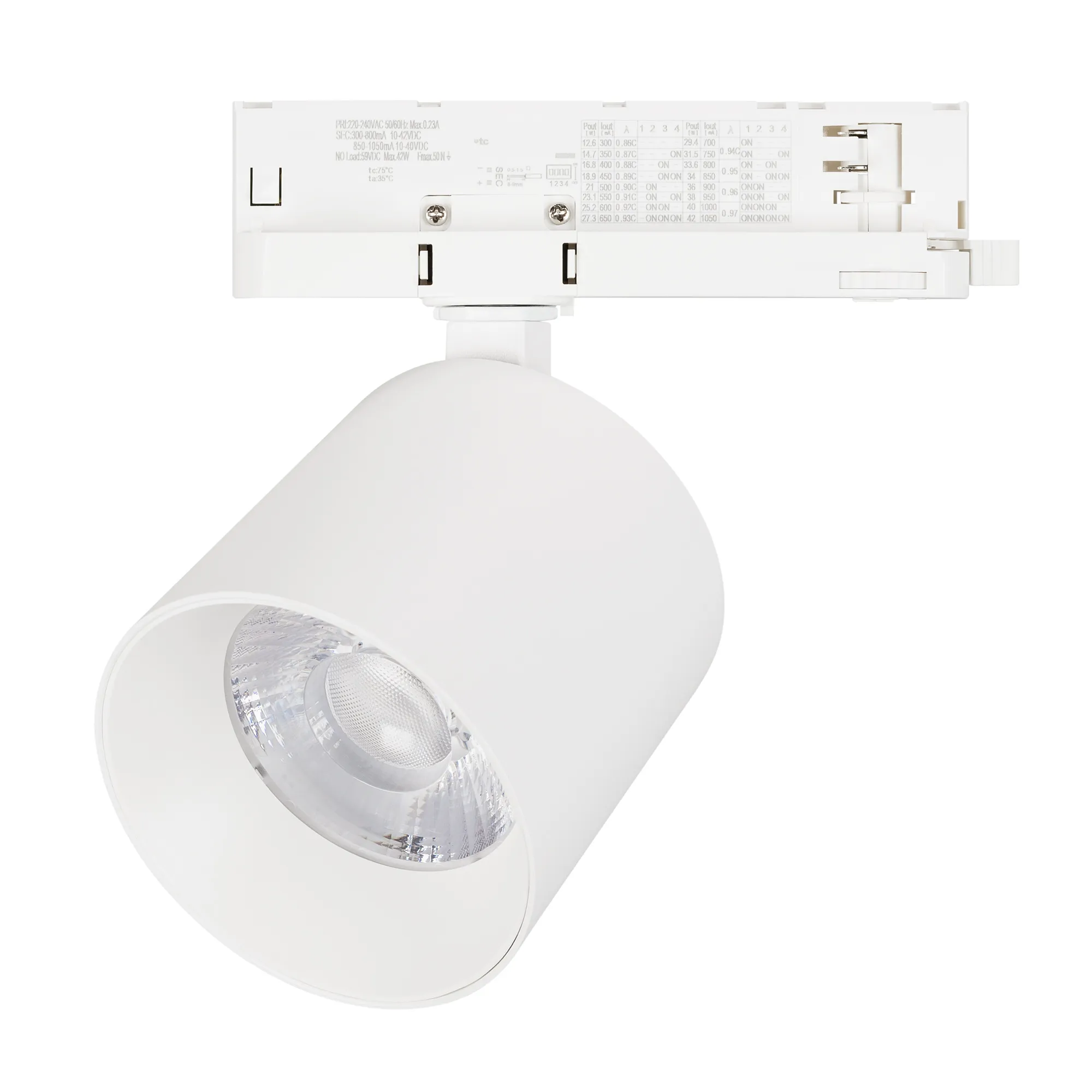 Светильник LGD-DYKE-4TR-R100-36W Day4000 (WH, 50 deg, 230V, TRIAC) (Arlight, IP20 Металл, 5 лет)