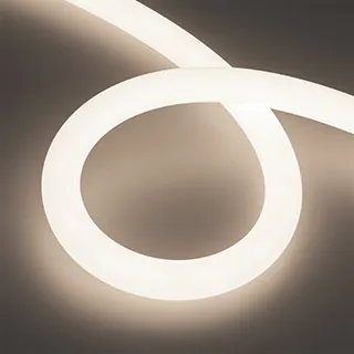 Лента герметичная MOONLIGHT-TOP-A336-D30mm 24V Day4000 (14.4 W/m, IP65, 5m, wire x1) (Arlight, Вывод прямой, 3 года) - Изображение