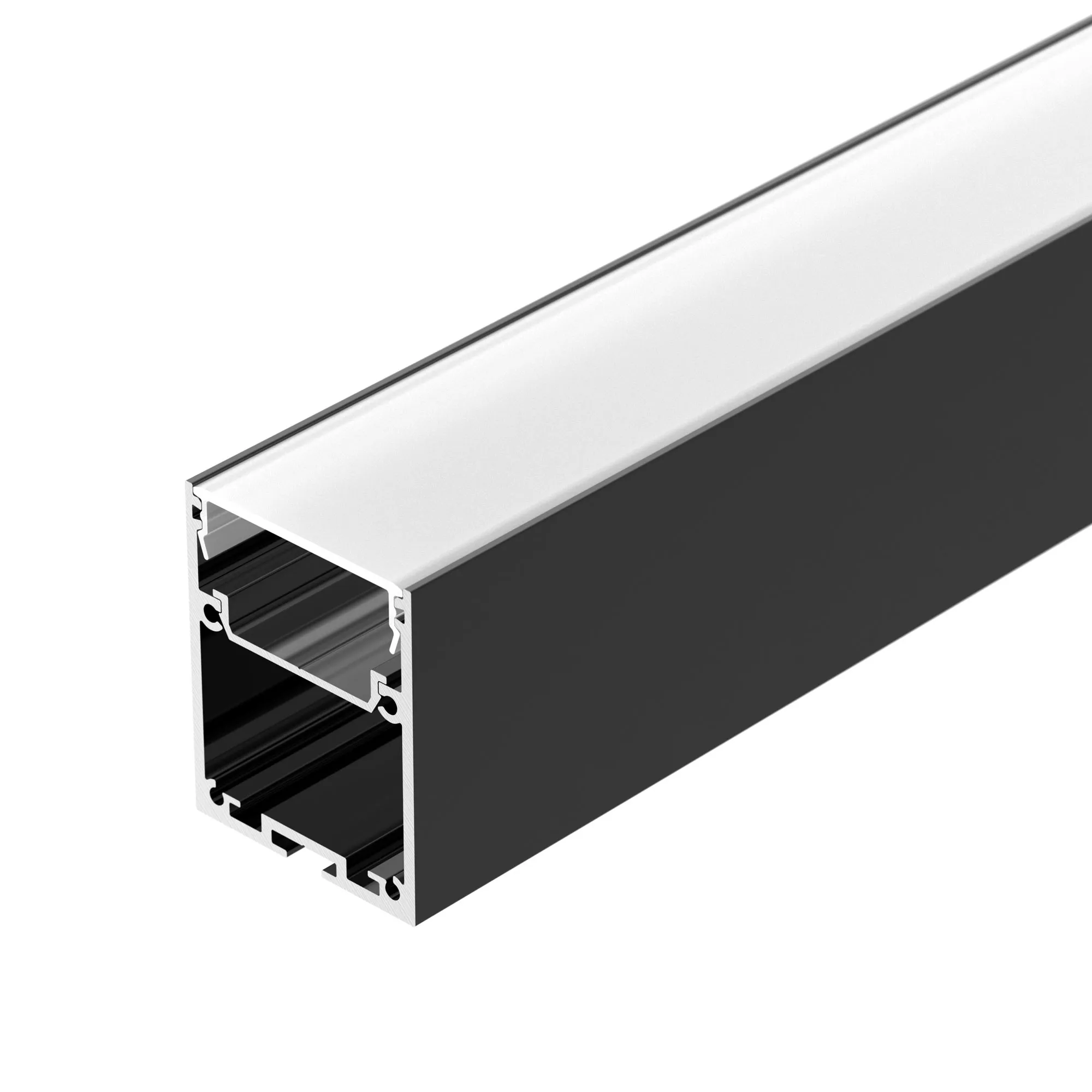 Профиль IP-LINE-4050-2000 BLACK (Arlight, Алюминий) - Изображение