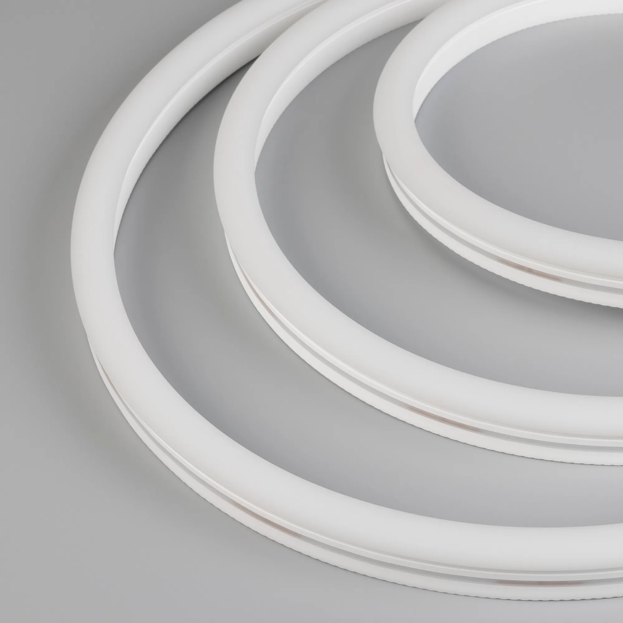 Лента герметичная WAVE-SIDE-A120-12x25mm 230V Red (12 W/m, IP67, 50m, wire x2) (Arlight, Грибовидная форма) - Изображение