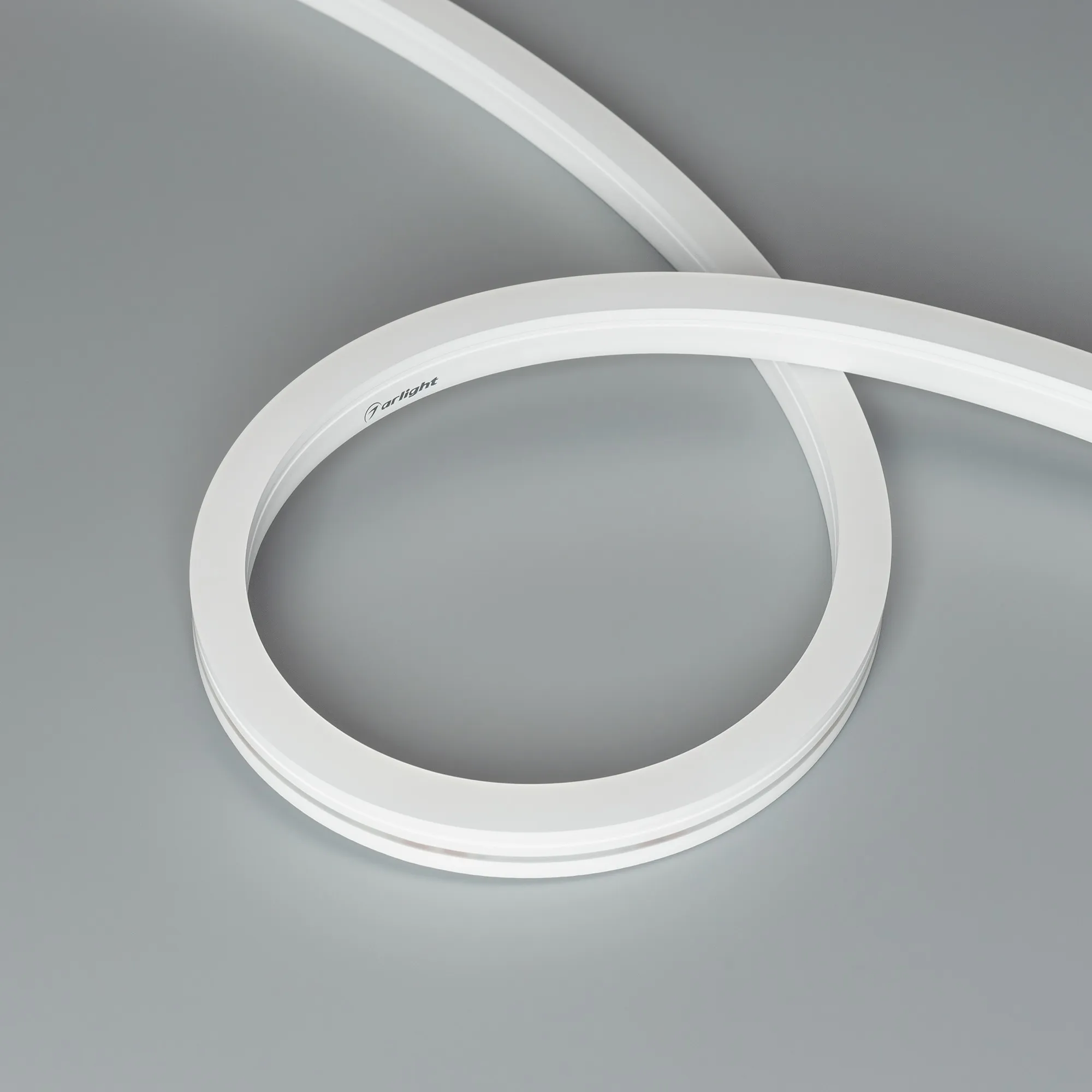 Лента светодиодная герметичная MOONLIGHT-SIDE-A140-12x17mm 24V Blue (8 W/m, IP67, 5m, wire x2) (Arlight, Вывод боковой, 3 года) - Изображение