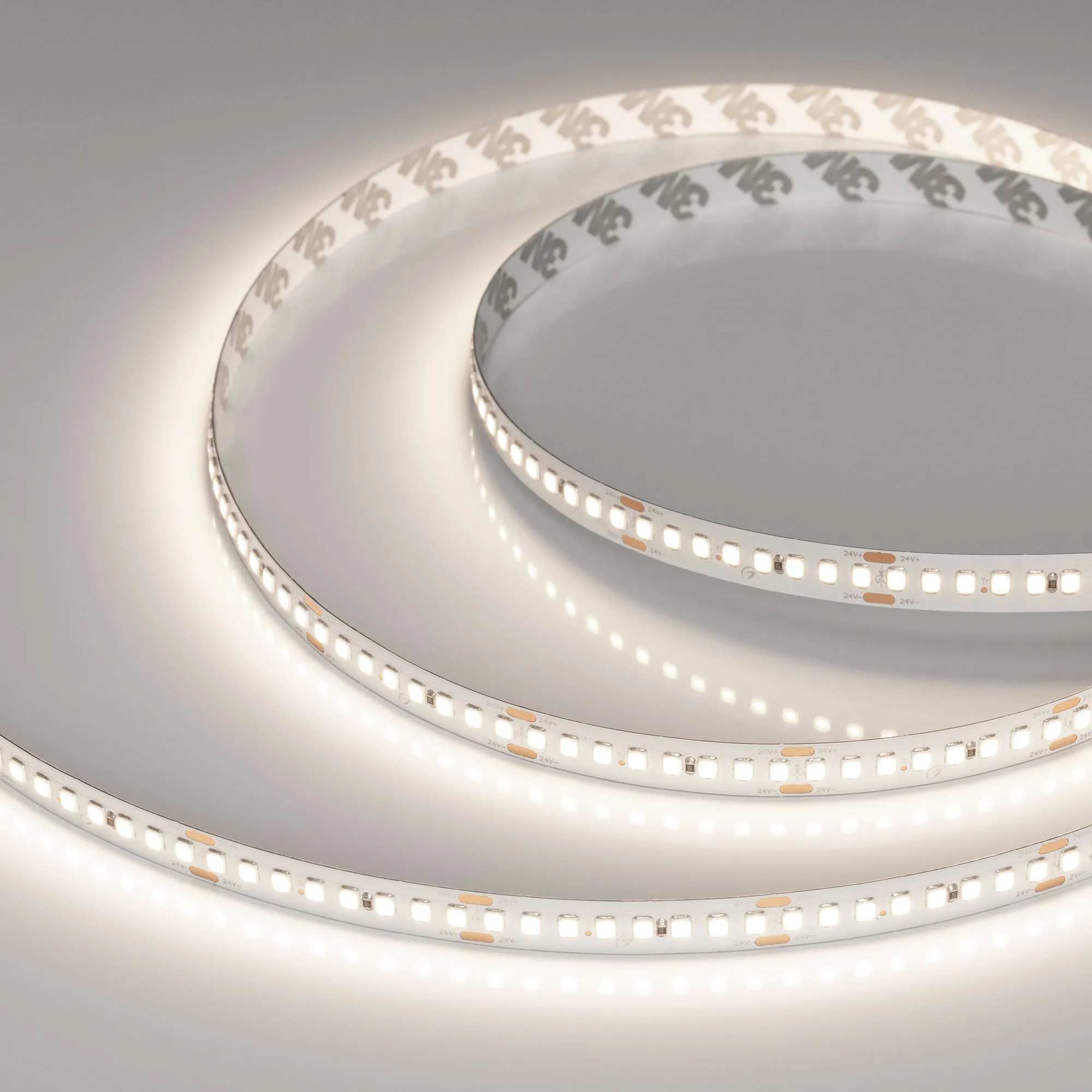 Лента светодиодная RT-A192-10mm 24V Day4000 (17.6 W/m, IP20, 2835, 5m) (Arlight, высок.эфф.150 лм/Вт) - Изображение