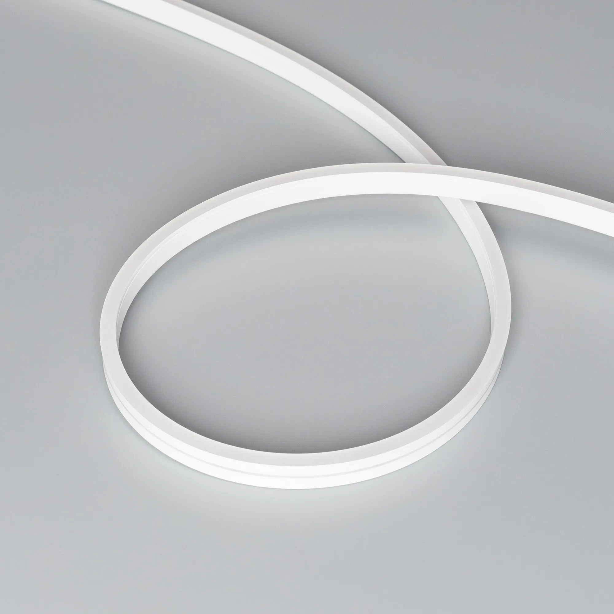 Лента светодиодная герметичная MOONLIGHT-SIDE-A120-06x12mm 24V Warm2300 (9.6 W/m, IP65, 5m, wire x2) (Arlight, Вывод прямой, 3 года) - Изображение
