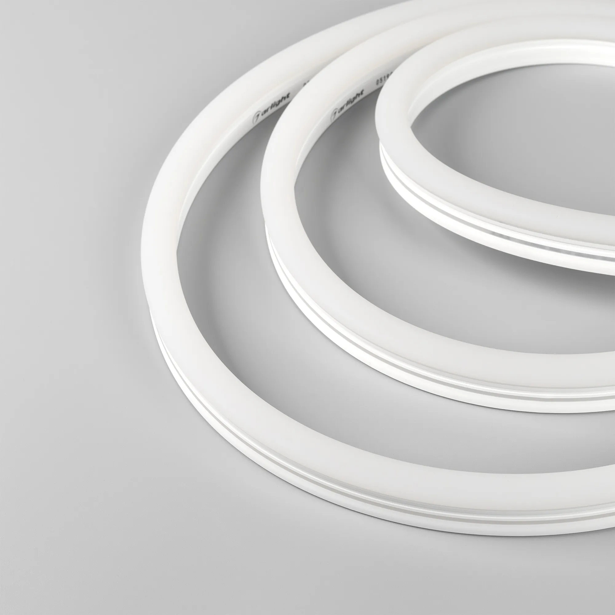 Лента герметичная MOONLIGHT-SIDE-X336-12x24mm 230V Warm2700 (11 W/m, IP65, 50m, wire x1) (Arlight, Грибовидная форма) - Изображение