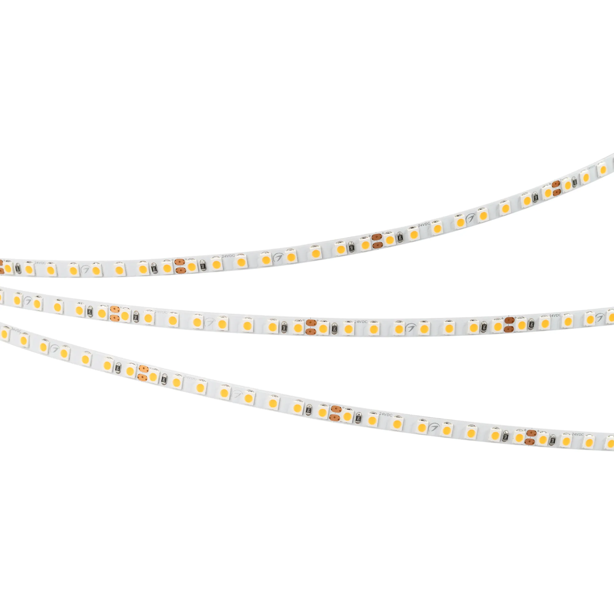 Лента светодиодная RT-A160-5mm 24V Day5000 (9.6 W/m, IP20, 2835, 5m) (Arlight, Открытый)